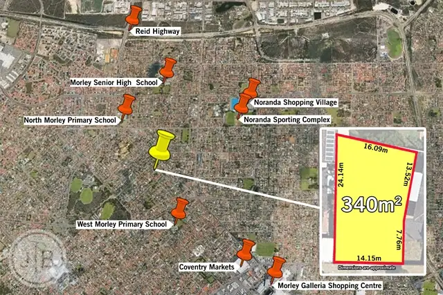 Third view of Homely land listing, 45 Cygnet Street, Dianella WA 6059