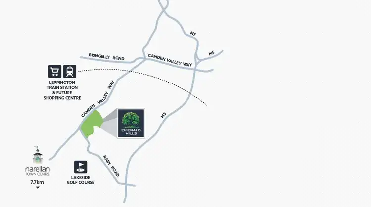 Seventh view of Homely land listing, Lot 1171 Emerald Hills, Leppington NSW 2179