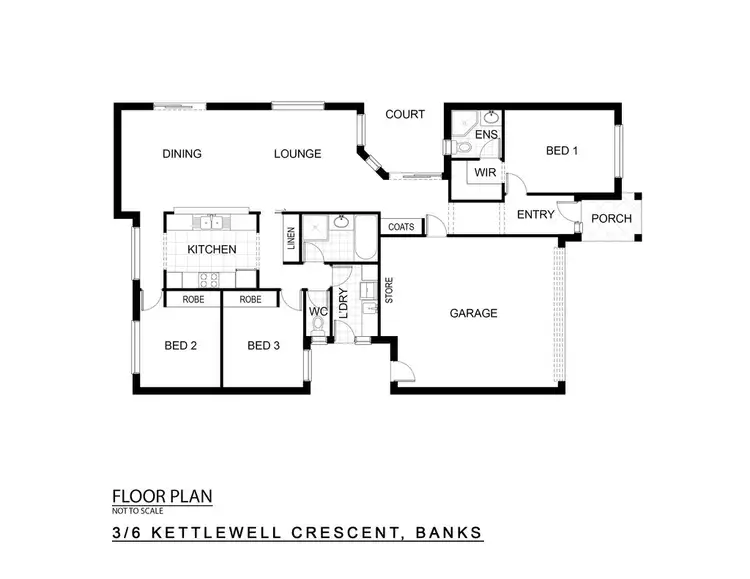 Fourth view of Homely townhouse listing, 3/6 Kettlewell Crescent, Banks ACT 2906