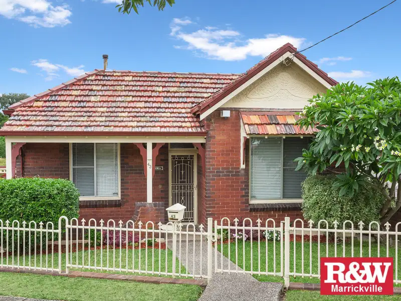 Main view of Homely house listing, 43 Melford Street, Hurlstone Park NSW 2193