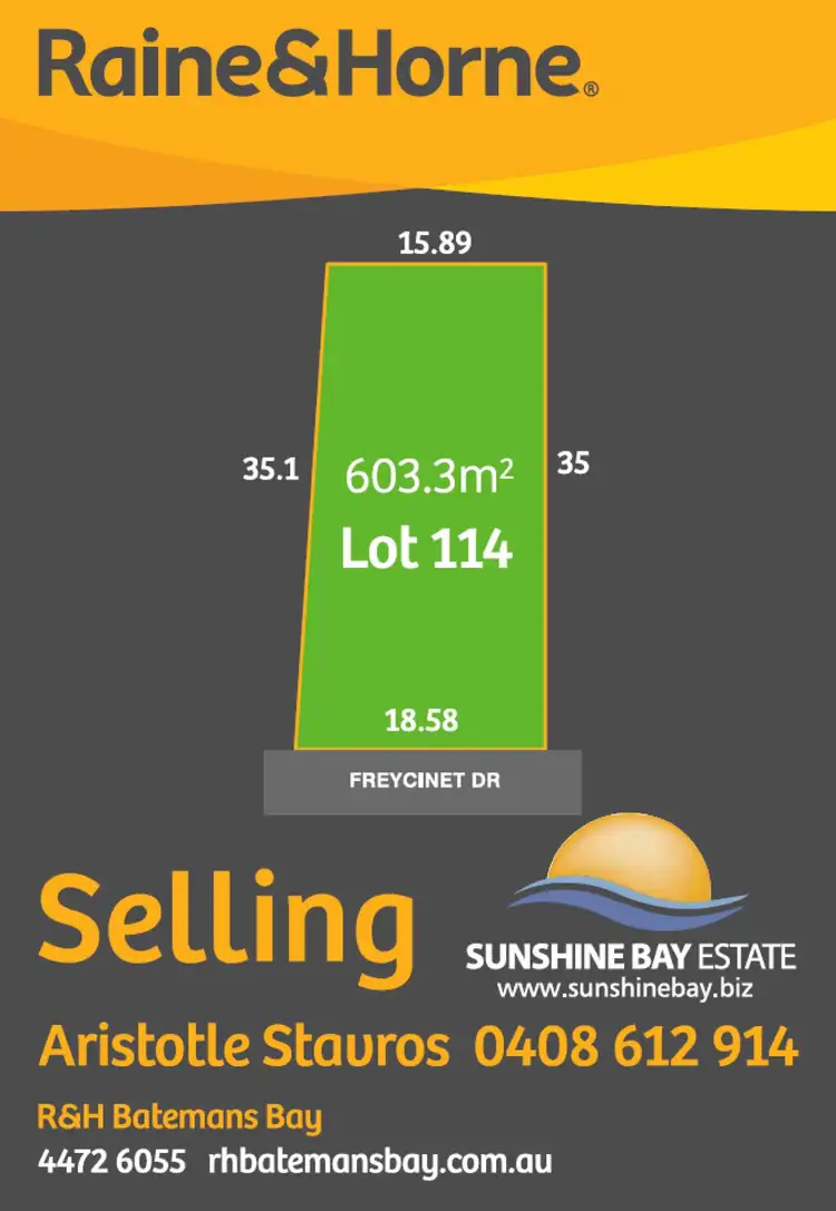 Lot 114 Freycinet Drive, Sunshine Bay NSW 2536