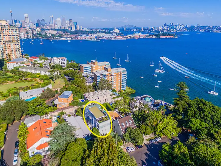 Second view of Homely apartment listing, 4/82 Darling Point Road, Darling Point NSW 2027