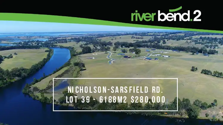 Lot 39/180 Nicholson-Sarsfield Road, Nicholson VIC 3882