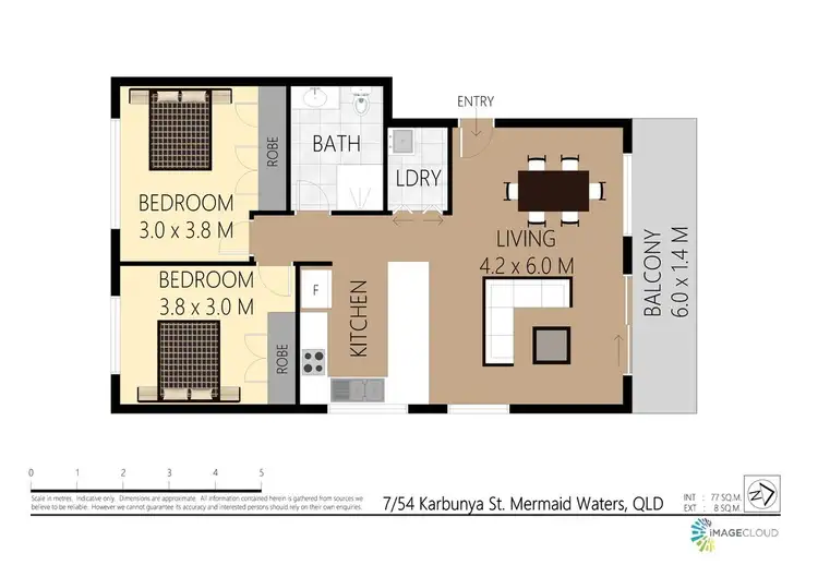 Seventh view of Homely unit listing, @ 54 Karbunya Street, Mermaid Waters QLD 4218