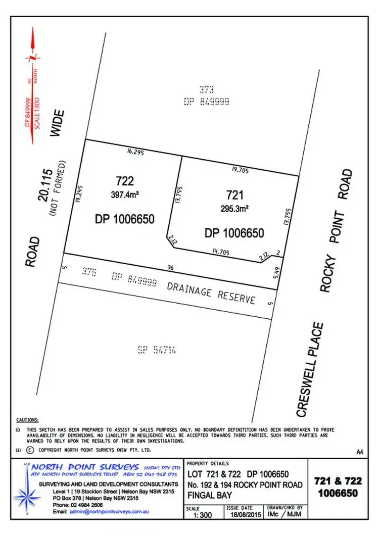 Third view of Homely land listing, 192 Rocky Point Road, Fingal Bay NSW 2315