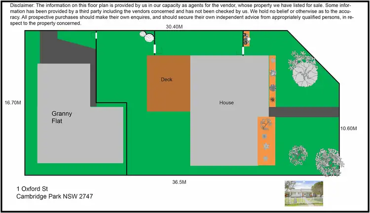 Second view of Homely house listing, 1 Oxford Street, Cambridge Park NSW 2747