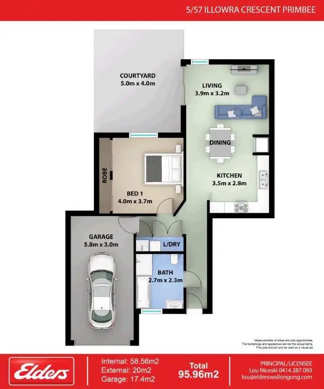 Sixth view of Homely townhouse listing, 7/57 Illowra Crescent, Primbee NSW 2502