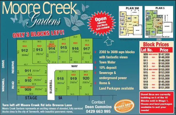 Lot 911 Bluebell Way, Tamworth NSW 2340