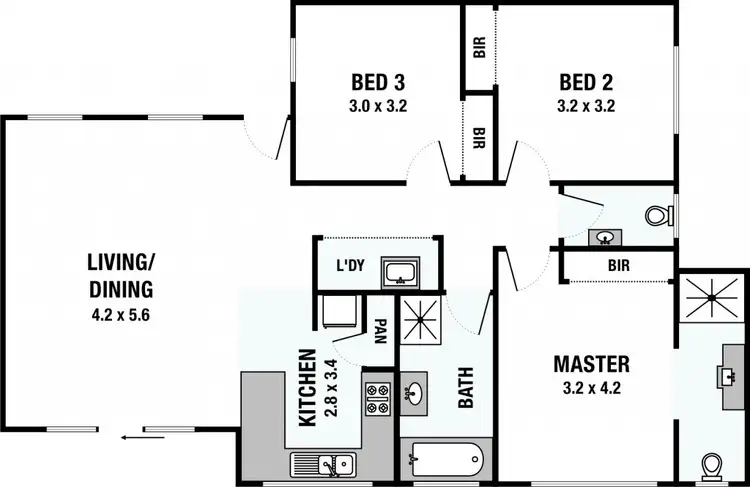 Second view of Homely unit listing, unit no 3 / 3 Boisdale Avenue, Sunshine North VIC 3020