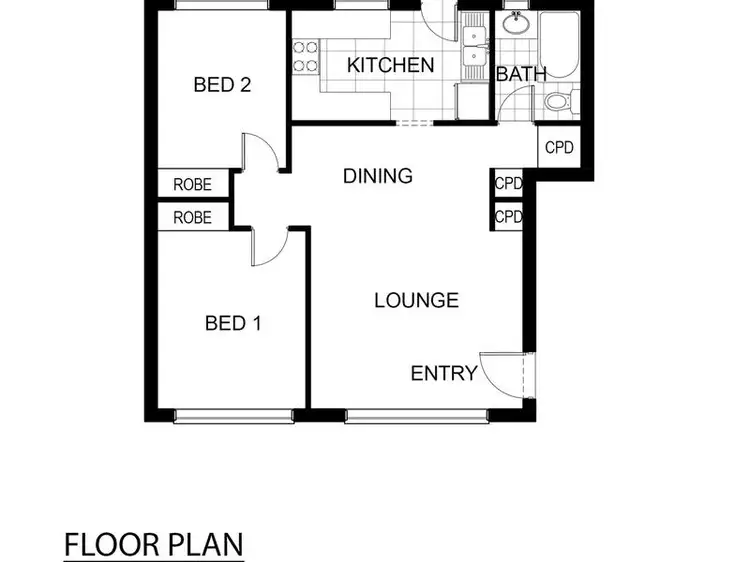Second view of Homely unit listing, 2/7 Chermside Street, Deakin ACT 2600