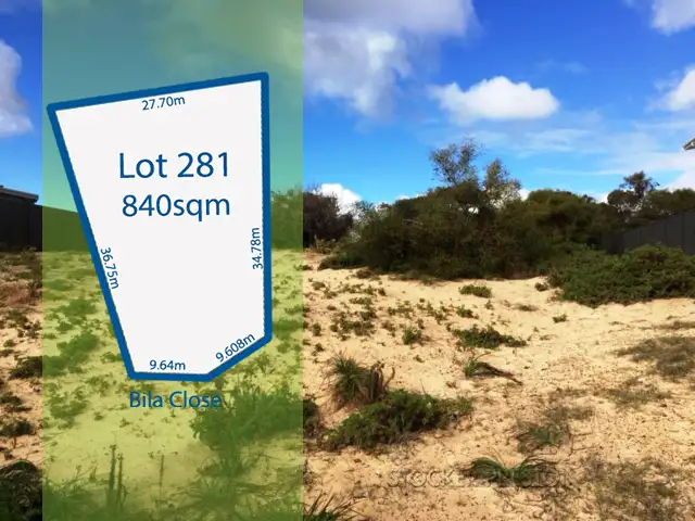 Main view of Homely land listing, 8 Bila Close, Peppermint Grove Beach WA 6271