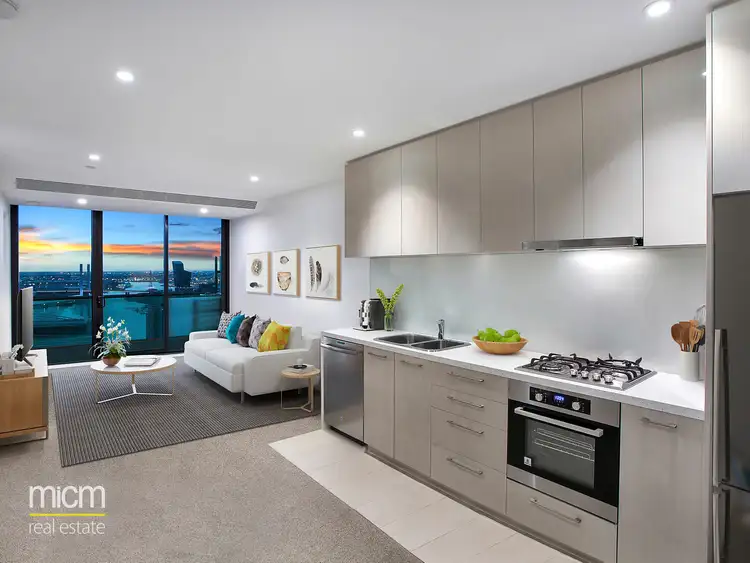 Second view of Homely apartment listing, 3406/618 Lonsdale Street, Melbourne VIC 3000