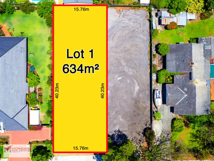LOT 1 #25 First Avenue, Rossmoyne WA 6148