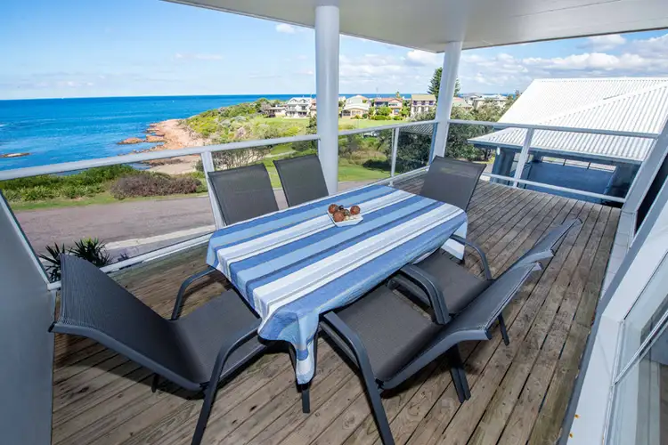 Main view of Homely semi-detached listing, 6a Pacific Street, Fishermans Bay NSW 2316