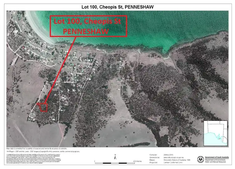 Fifth view of Homely land listing, Lot 100 Cheopis St, Penneshaw SA 5222