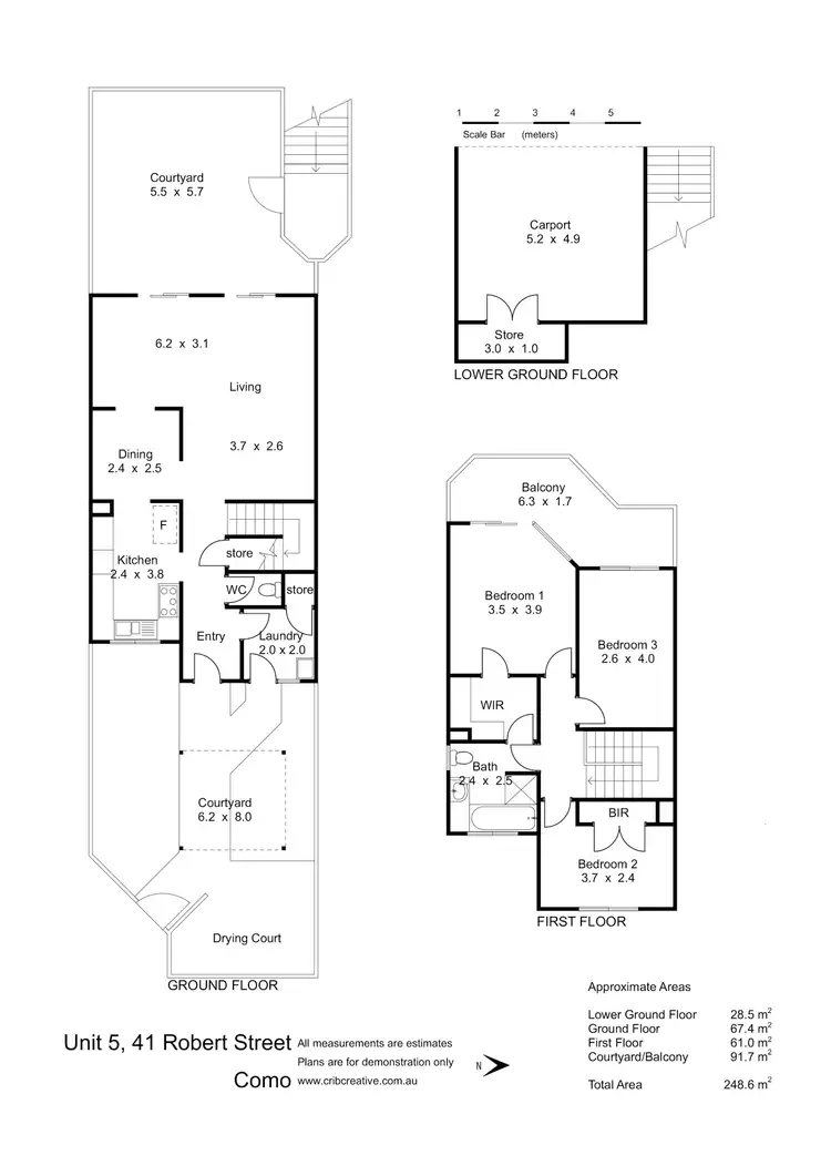 Third view of Homely townhouse listing, Unit 5 41 Robert Street, Como WA 6152