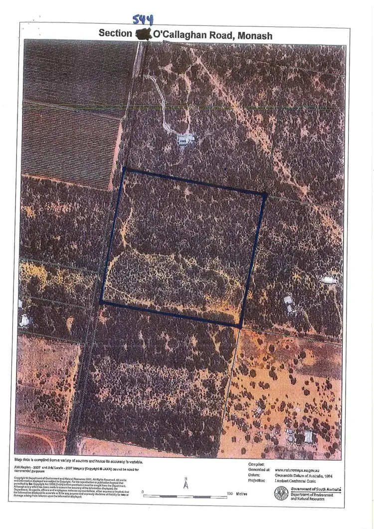Second view of Homely rural property listing, Section 544 O'Callaghan Road, Monash SA 5342
