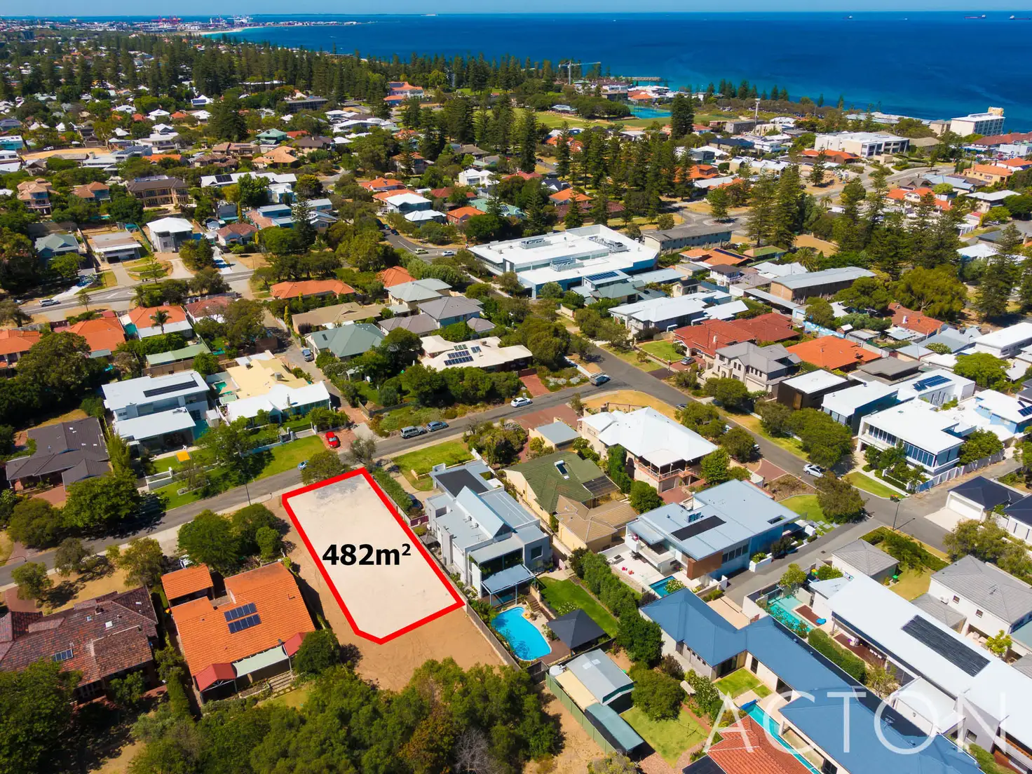 Main view of Homely land listing, 8 Florence Street, Cottesloe WA 6011