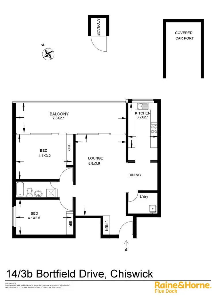 Seventh view of Homely apartment listing, 14/3 Bortfield Drive, Chiswick NSW 2046