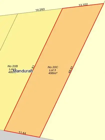 Second view of Homely land listing, 20A Elizabeth Street, Mandurah WA 6210