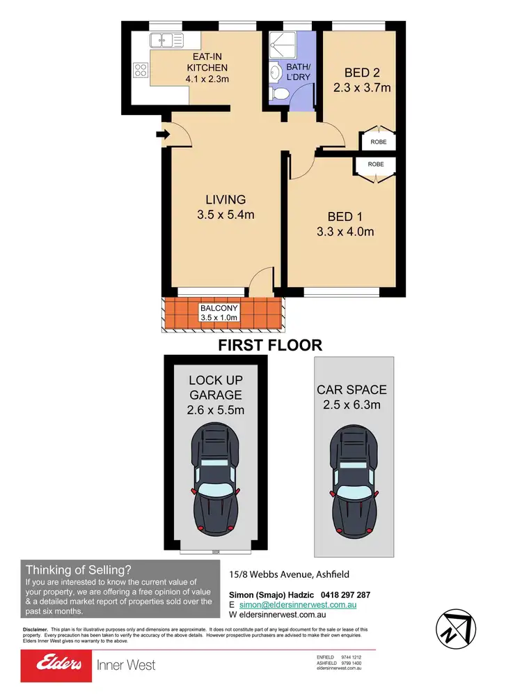 Sixth view of Homely unit listing, 15/8 Webbs Avenue, Ashfield NSW 2131