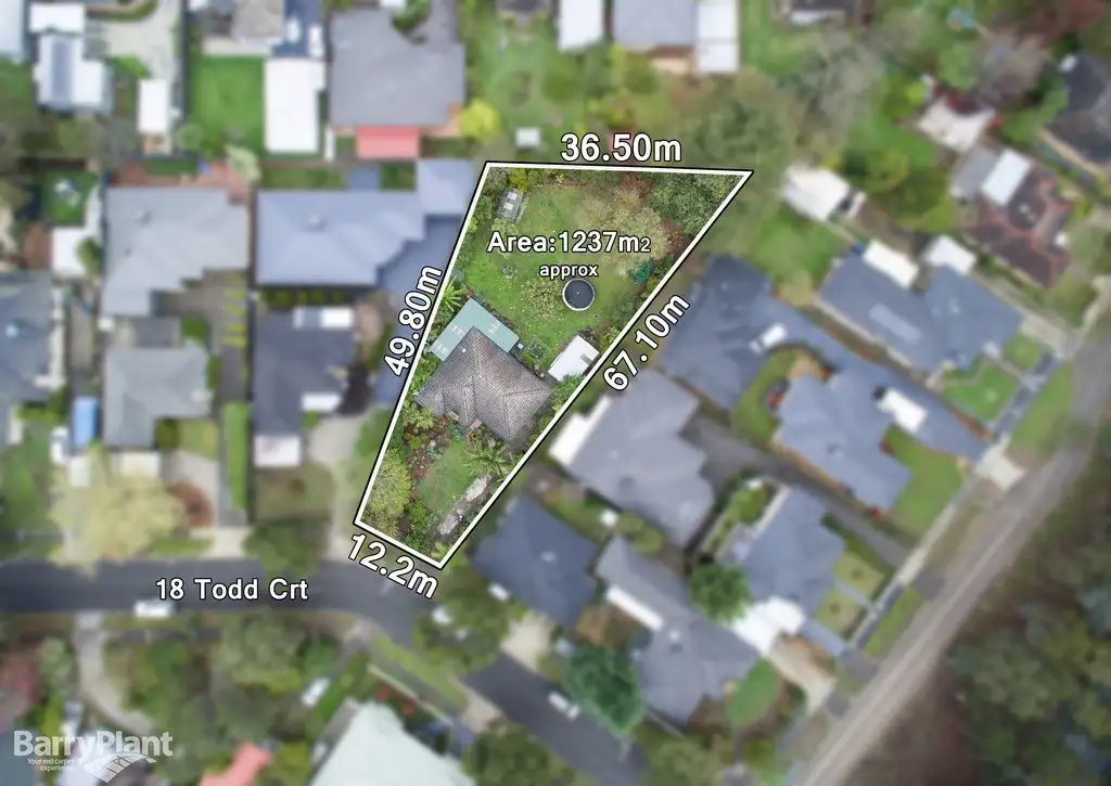 Main view of Homely house listing, 18 Todd Court, Croydon VIC 3136
