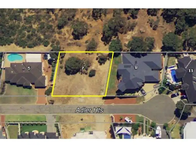 Main view of Homely land listing, 7 Adler Heights, Swan View WA 6056