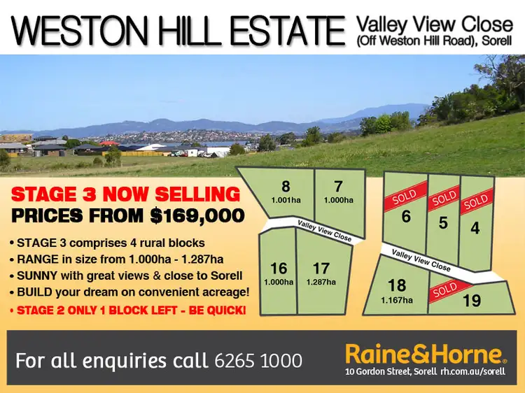 Third view of Homely land listing, Lot 7 Valley View Close, Sorell TAS 7172