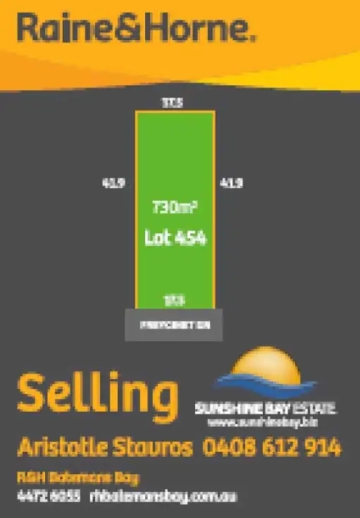 Second view of Homely land listing, Lot 454 Freycinet Drive, Sunshine Bay NSW 2536