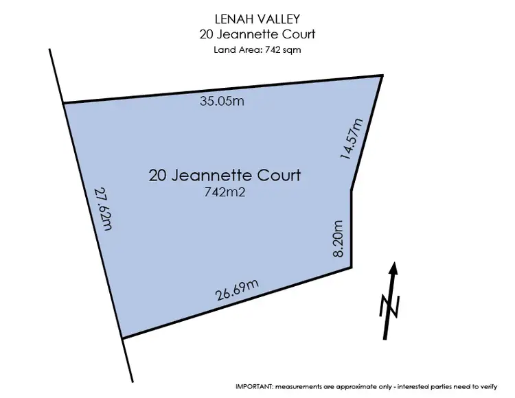 Second view of Homely land listing, 20 Jeannette Court, Lenah Valley TAS 7008