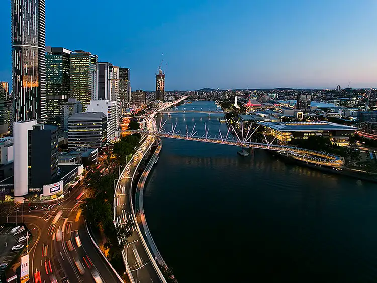Second view of Homely apartment listing, 244/293 North Quay, Brisbane City QLD 4000