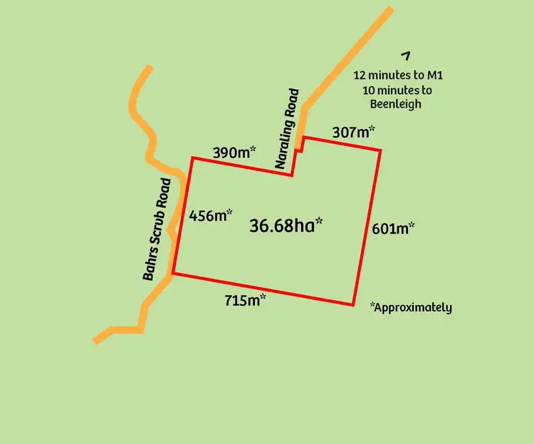 Main view of Homely land listing, 79 Naraling Rd, Bahrs Scrub QLD 4207