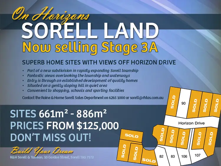 Second view of Homely land listing, Lot 107 On Horizons, Sorell TAS 7172