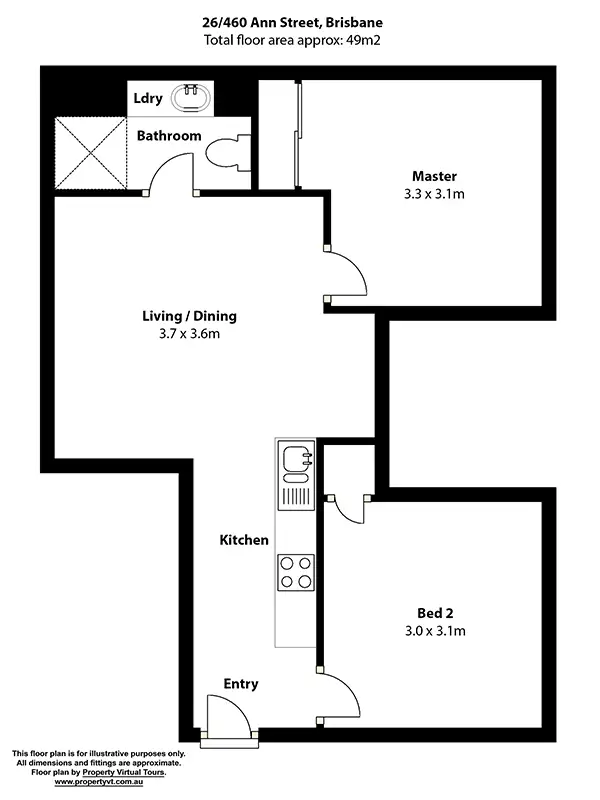 Seventh view of Homely apartment listing, 26/460 Ann Street, Brisbane City QLD 4000
