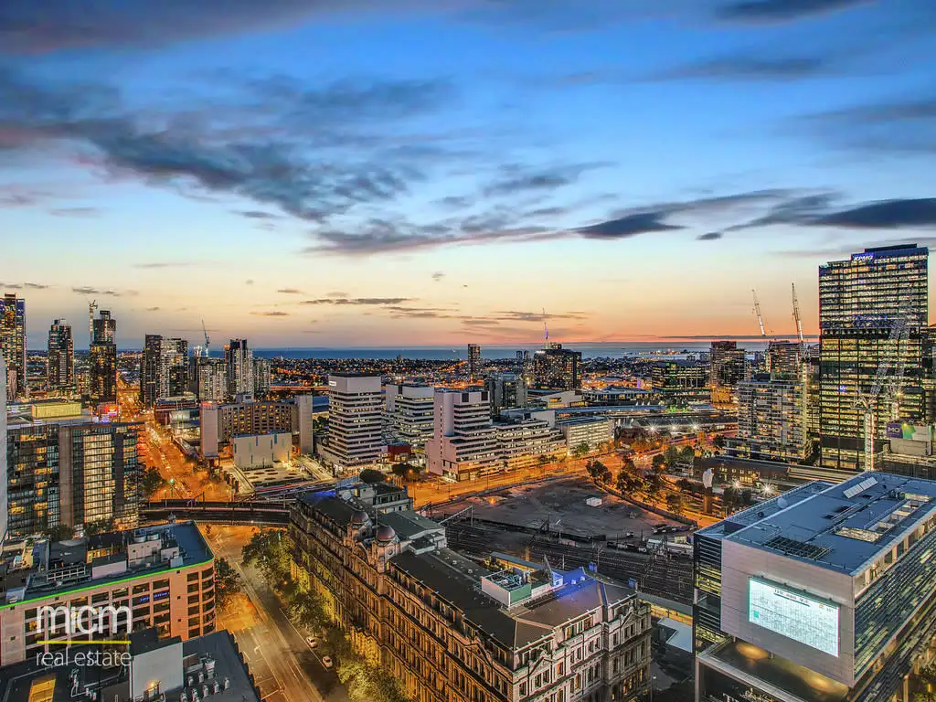 Main view of Homely apartment listing, 2608/620 Collins Street, Melbourne VIC 3000