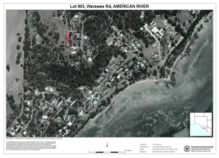 Fifth view of Homely land listing, Lot 803 Warawee Rd, American River SA 5221