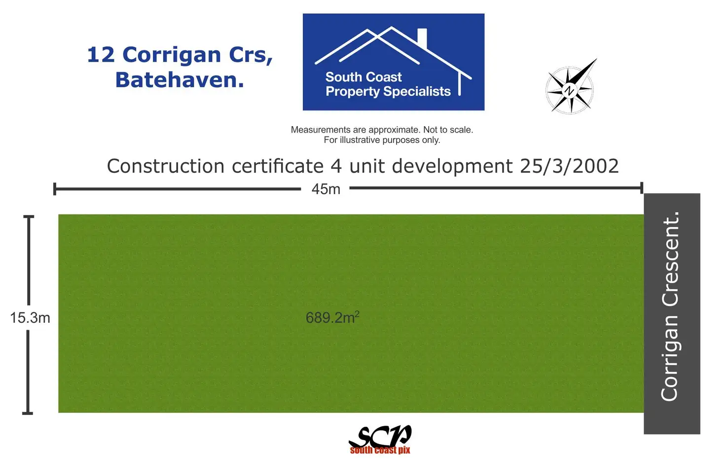 Main view of Homely land listing, 12 Corrigan Cres, Batehaven NSW 2536