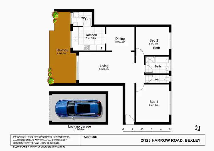 Seventh view of Homely unit listing, 2/123 Harrow Road, Bexley NSW 2207