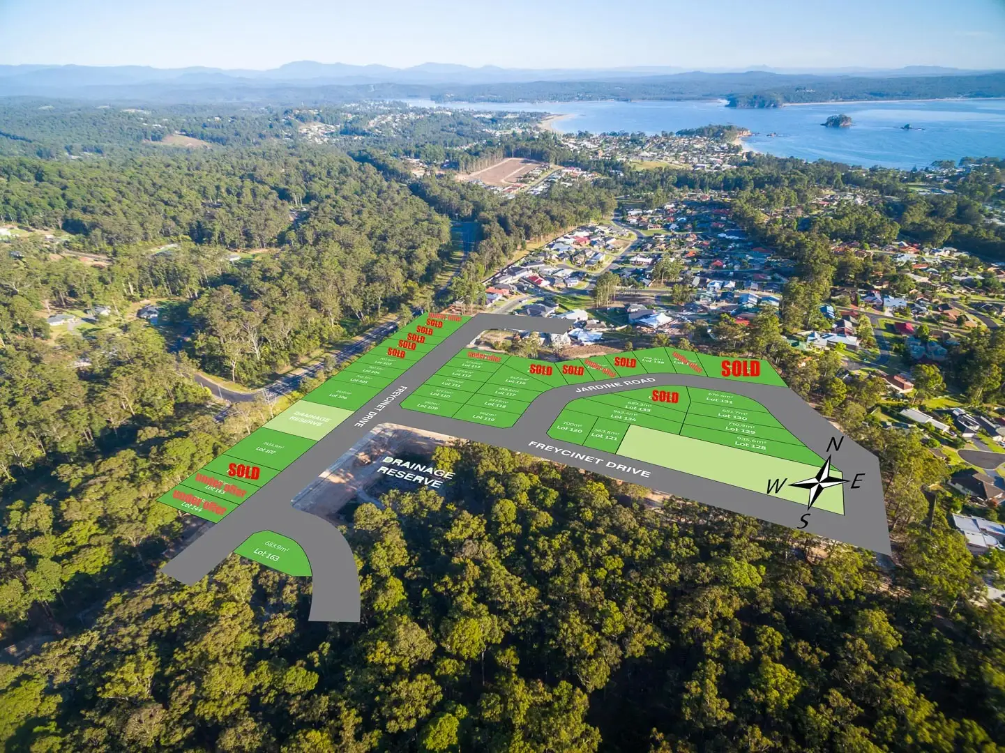 Main view of Homely land listing, Lot 138 Jardine Road, Sunshine Bay NSW 2536