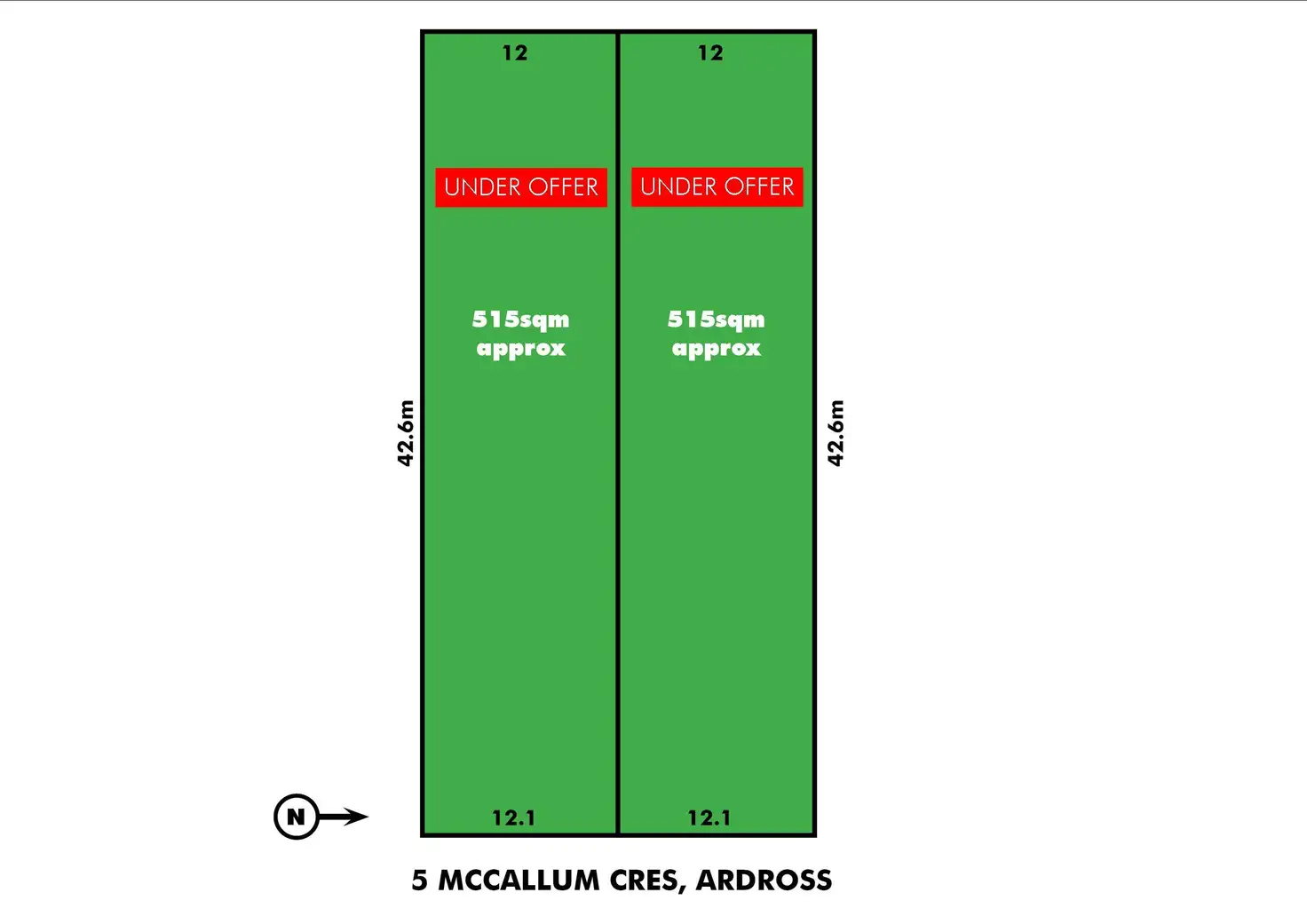 Main view of Homely land listing, Lot 1, 5 McCallum Crescent, Ardross WA 6153