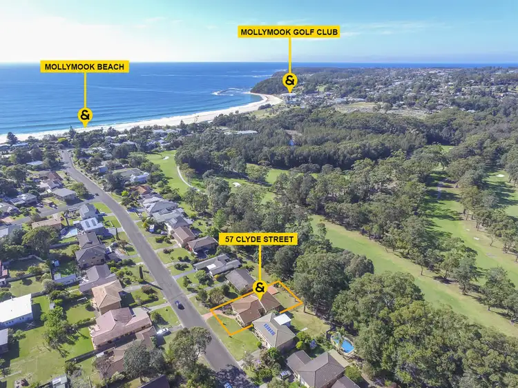 Second view of Homely house listing, 57 Clyde Street, Mollymook Beach NSW 2539