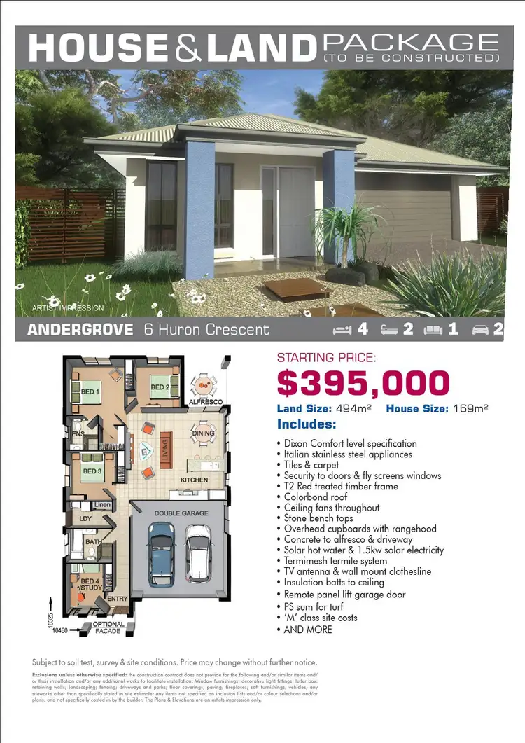 Second view of Homely land listing, 6 Huron Crescent, Andergrove QLD 4740