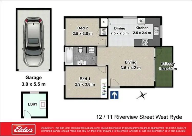 Fifth view of Homely unit listing, 12/11 Riverview St, West Ryde NSW 2114