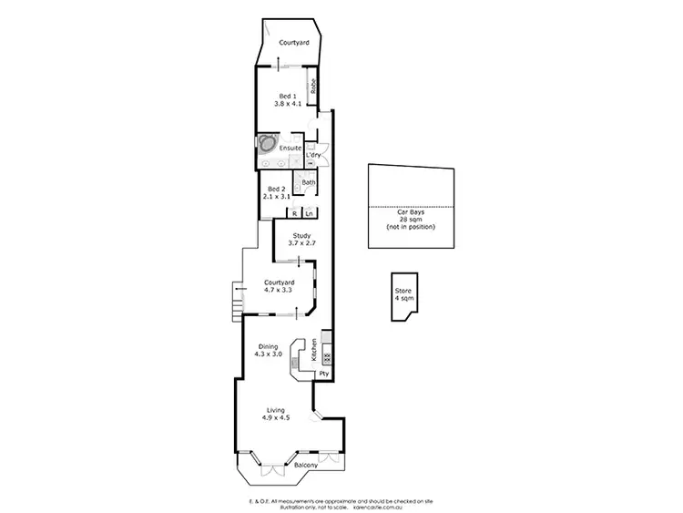 Fifth view of Homely apartment listing, 1/30 Waterloo Crescent, East Perth WA 6004