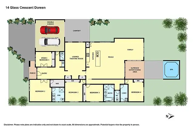 Main view of Homely house listing, 14 Glass Crescent, Doreen VIC 3754