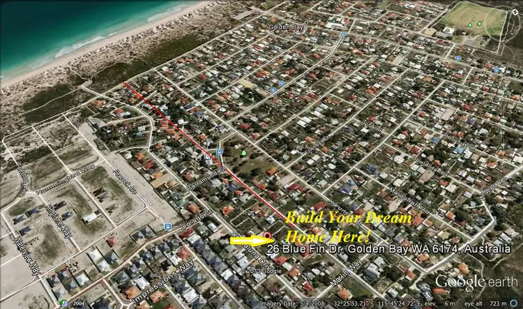 Main view of Homely land listing, 26 Blue Fin Drive, Golden Bay WA 6174