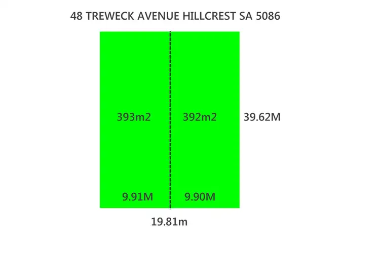 Second view of Homely land listing, 48 TREWECK AVENUE, Hillcrest SA 5086