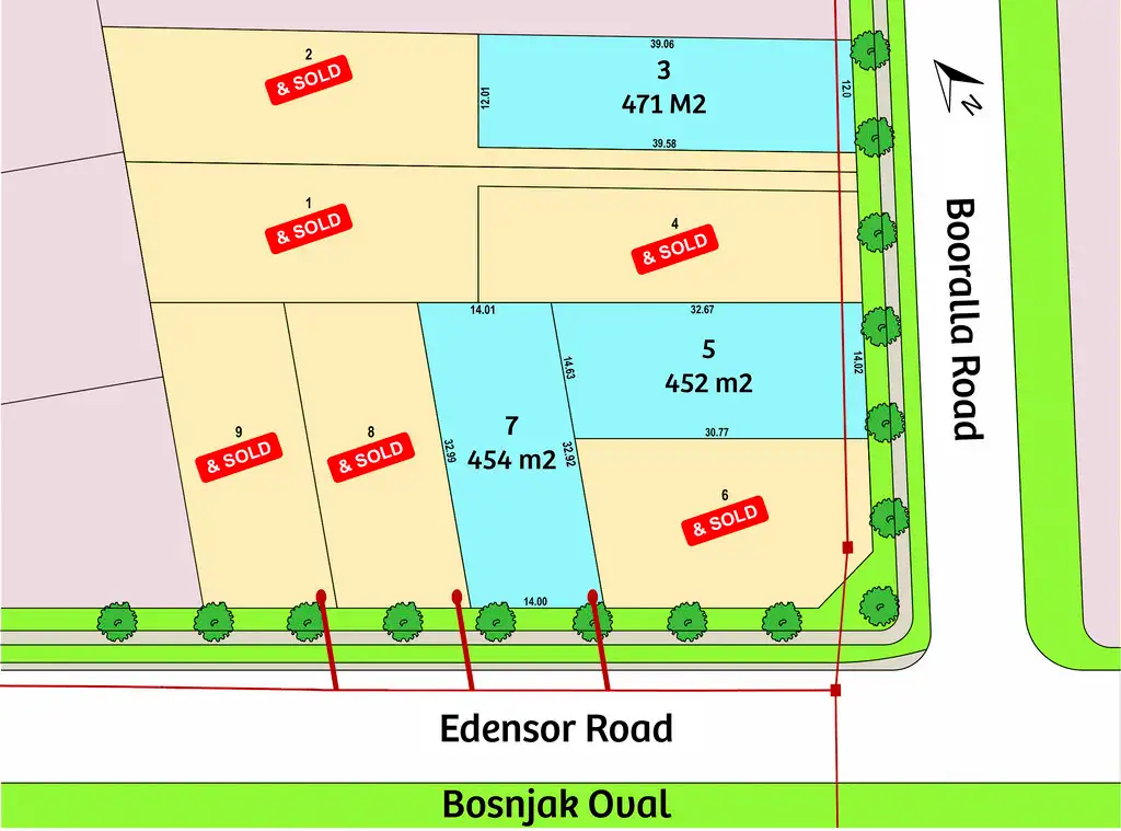 Main view of Homely land listing, Lot 3, 5 & 7/1 Booralla Road, Edensor Park NSW 2176