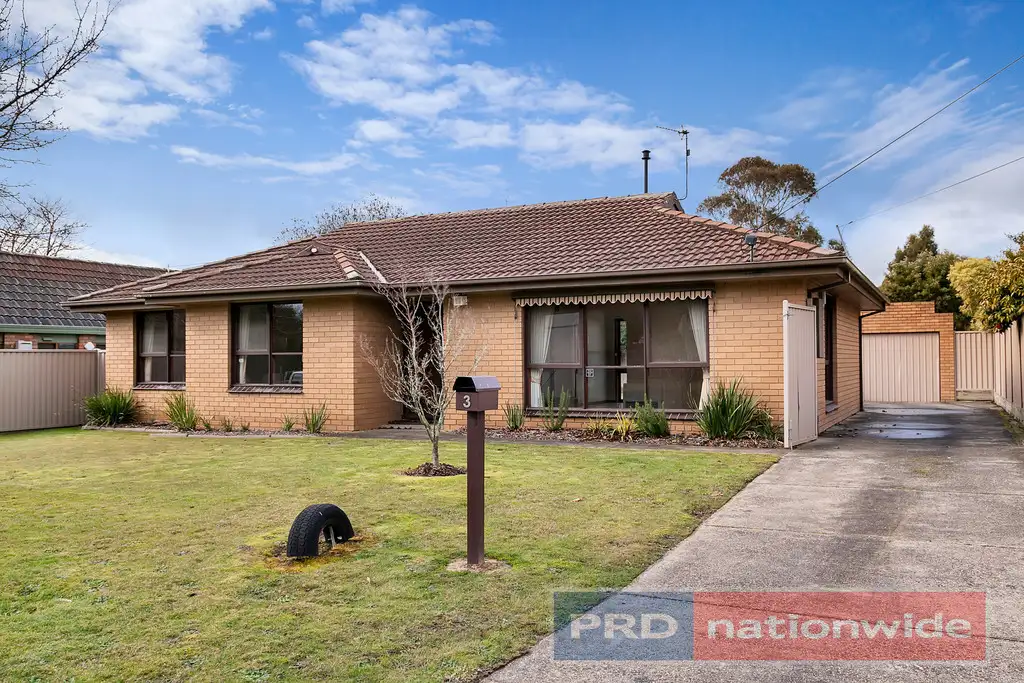 Main view of Homely house listing, 3 Semillon Grove, Mount Clear VIC 3350