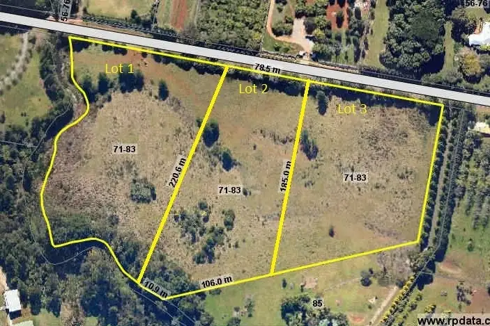 Main view of Homely land listing, 71-83 Curtis Road, Tamborine Mountain QLD 4272